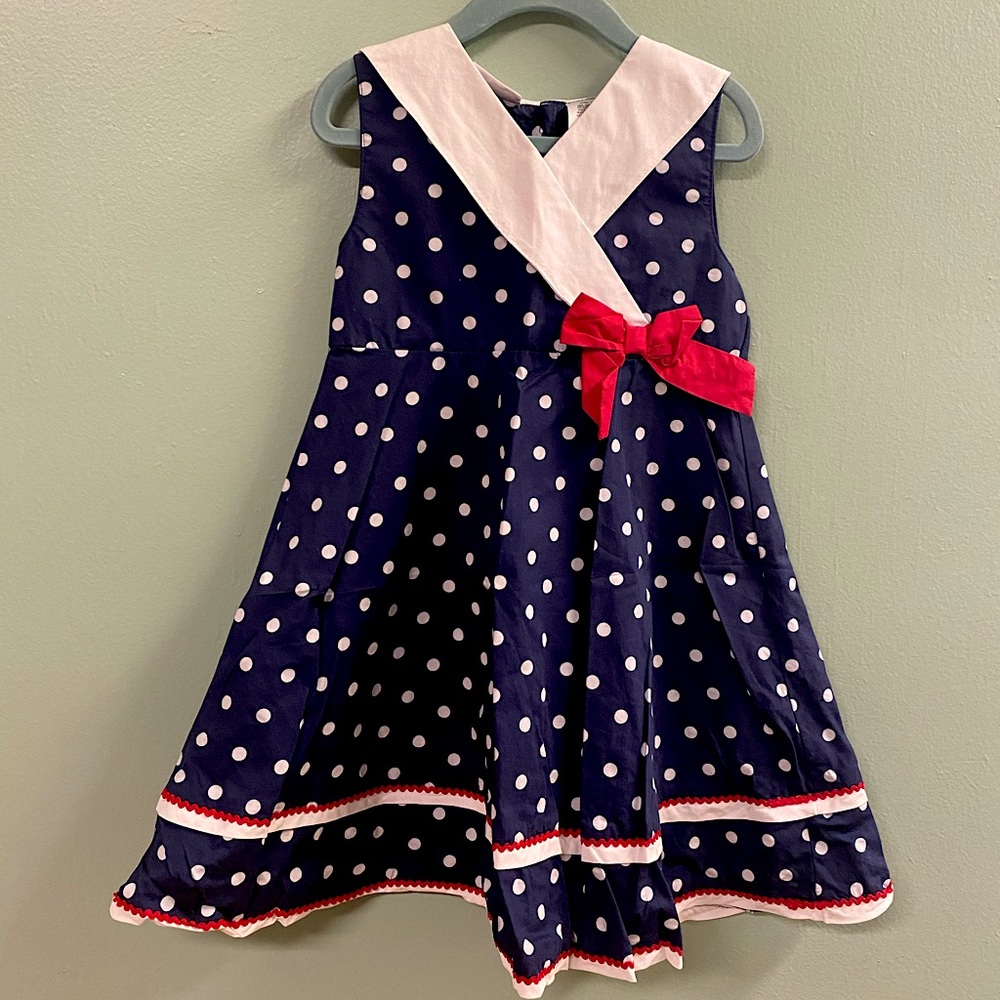 Sailor Dress by Blueberi Boulevard size 6